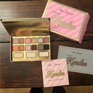 Too Faced I Want Kandee Eyeshadow Palette - Pink, Brown, Gold
